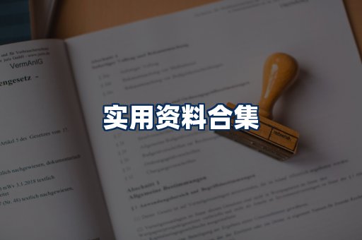 实用PDF资料展示